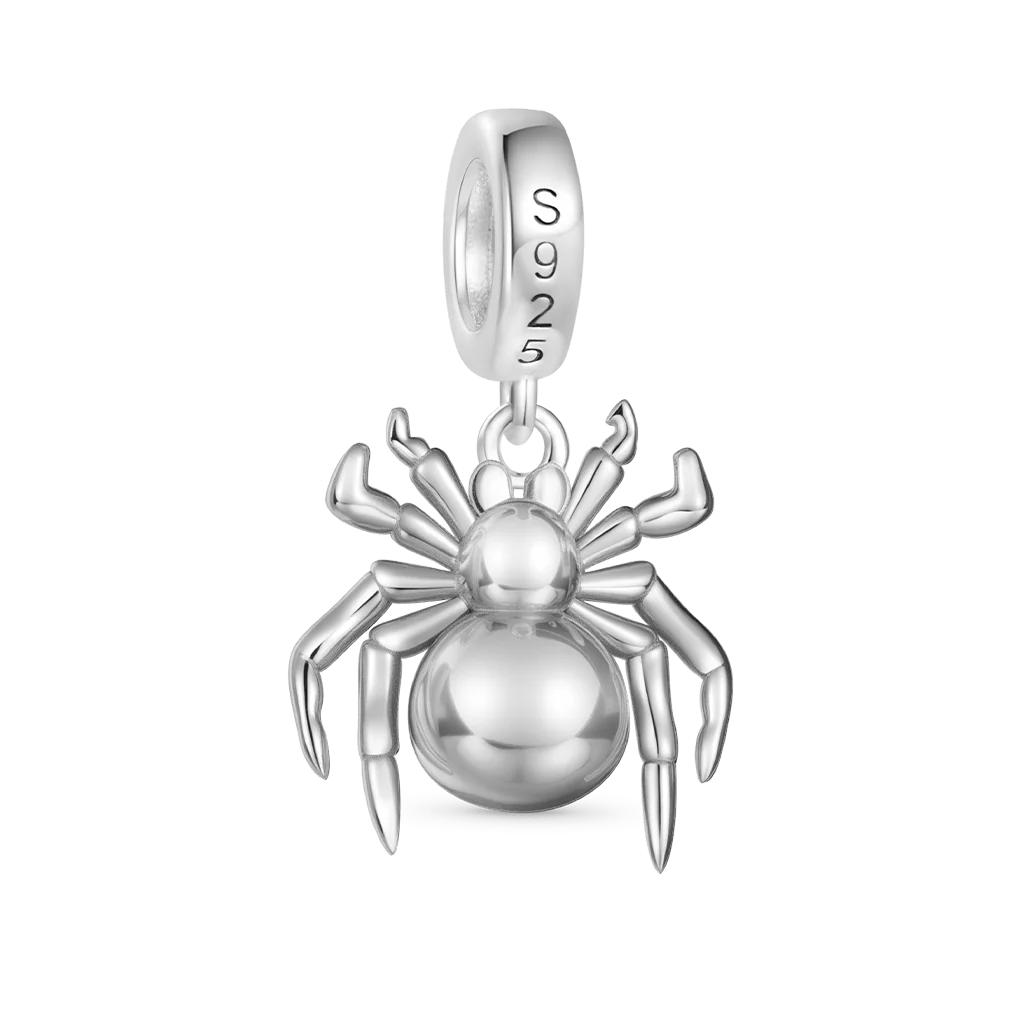 Gnoce Heated Color-changing Spider Charm Platinum-plated Silver Blend - Image 6