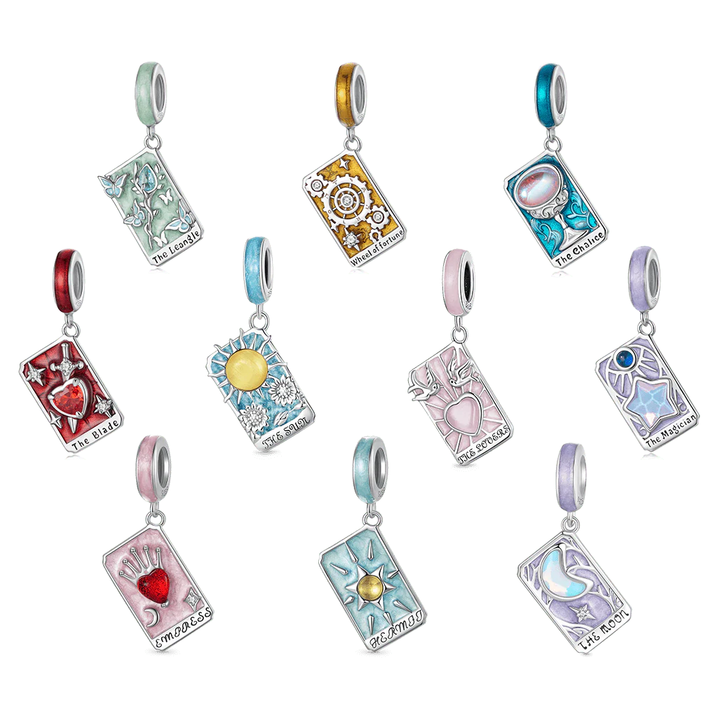 Gnoce Hermit Tarot Pendant Dangle Charm - Image 3