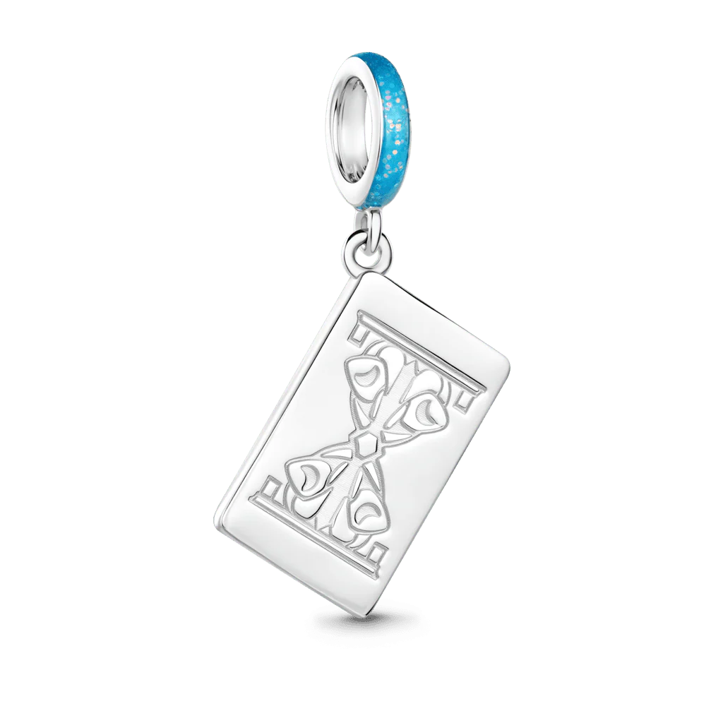 Gnoce The Hierophant Tarot Glow-in-the-Dark Charm Platinum-plated Silver Blend - Image 6