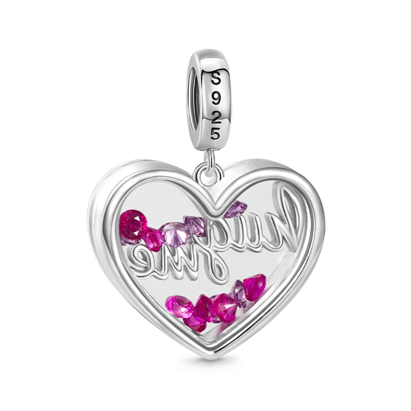 Gnoce Hugme Love Heart Pendant Dangle Charm - Image 2