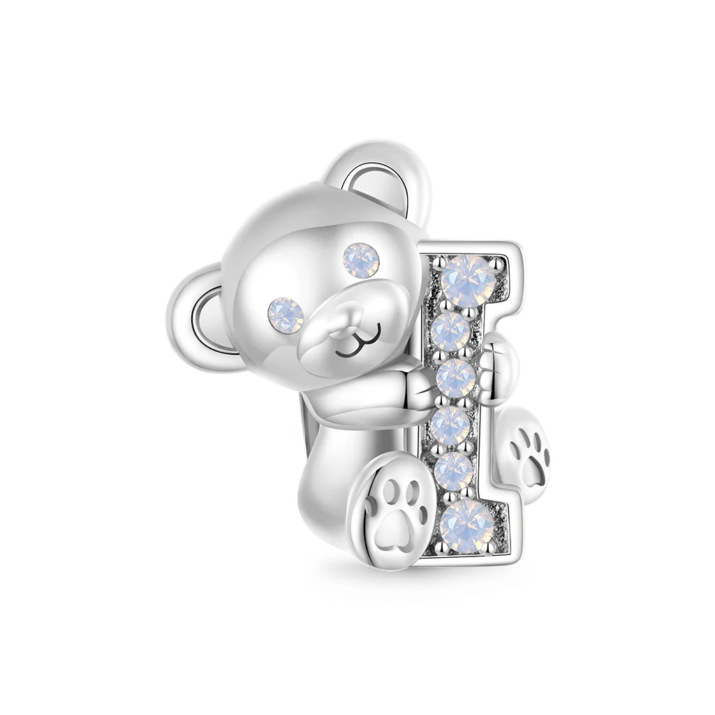 Gnoce "I Love U" Little Bear Charm