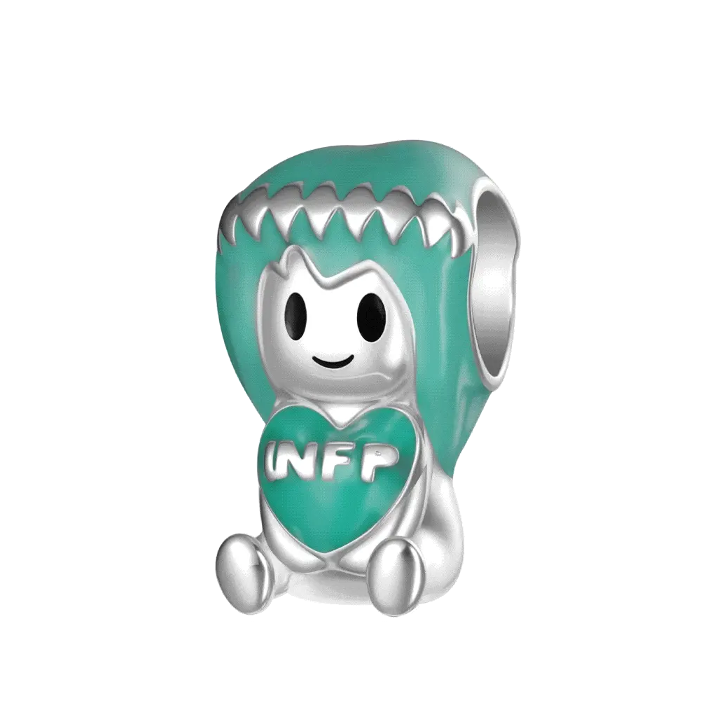 Gnoce MBTI INFP Personality Type Embraces Love Charm - Image 3