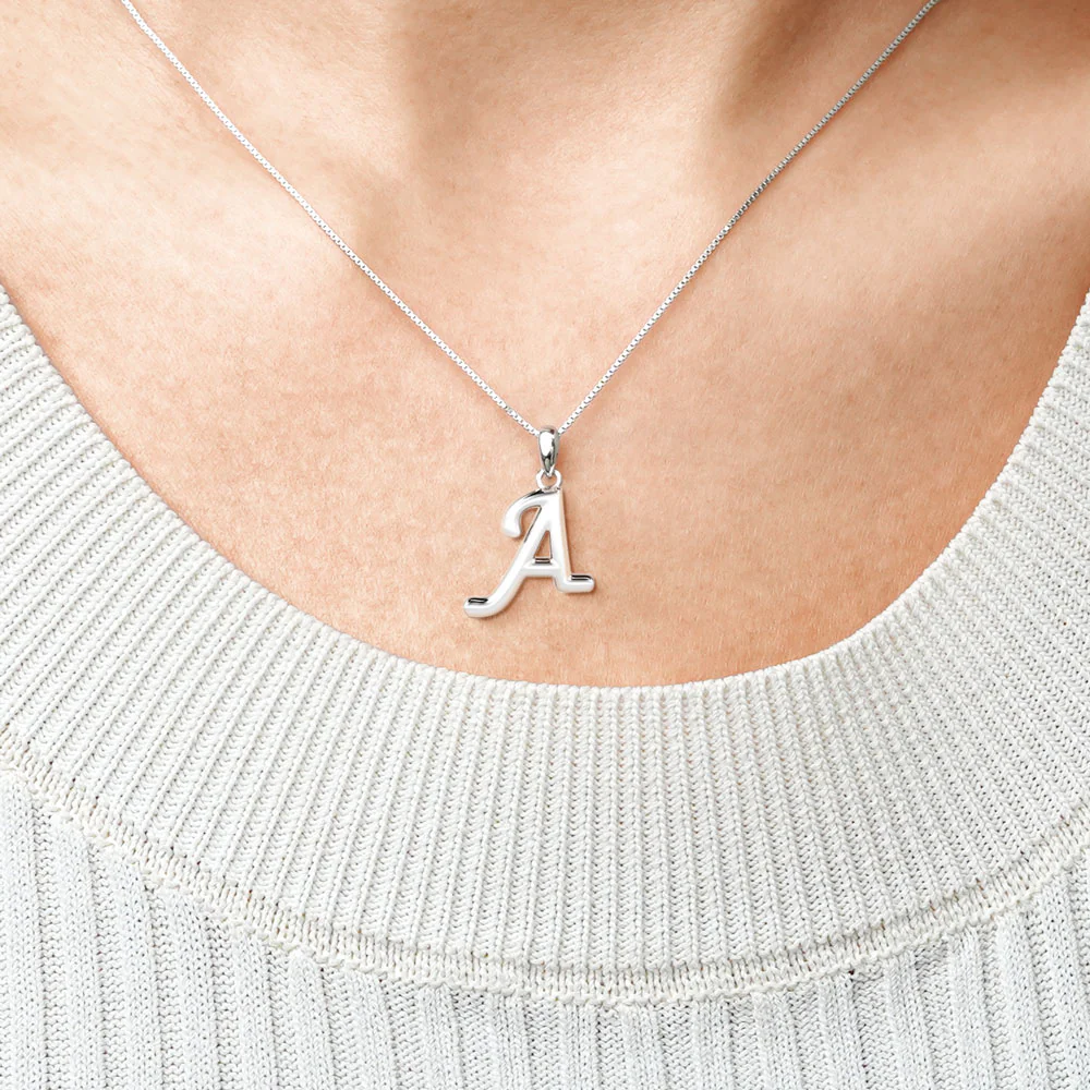 Gnoce Best Initial Letter Necklace - Image 4