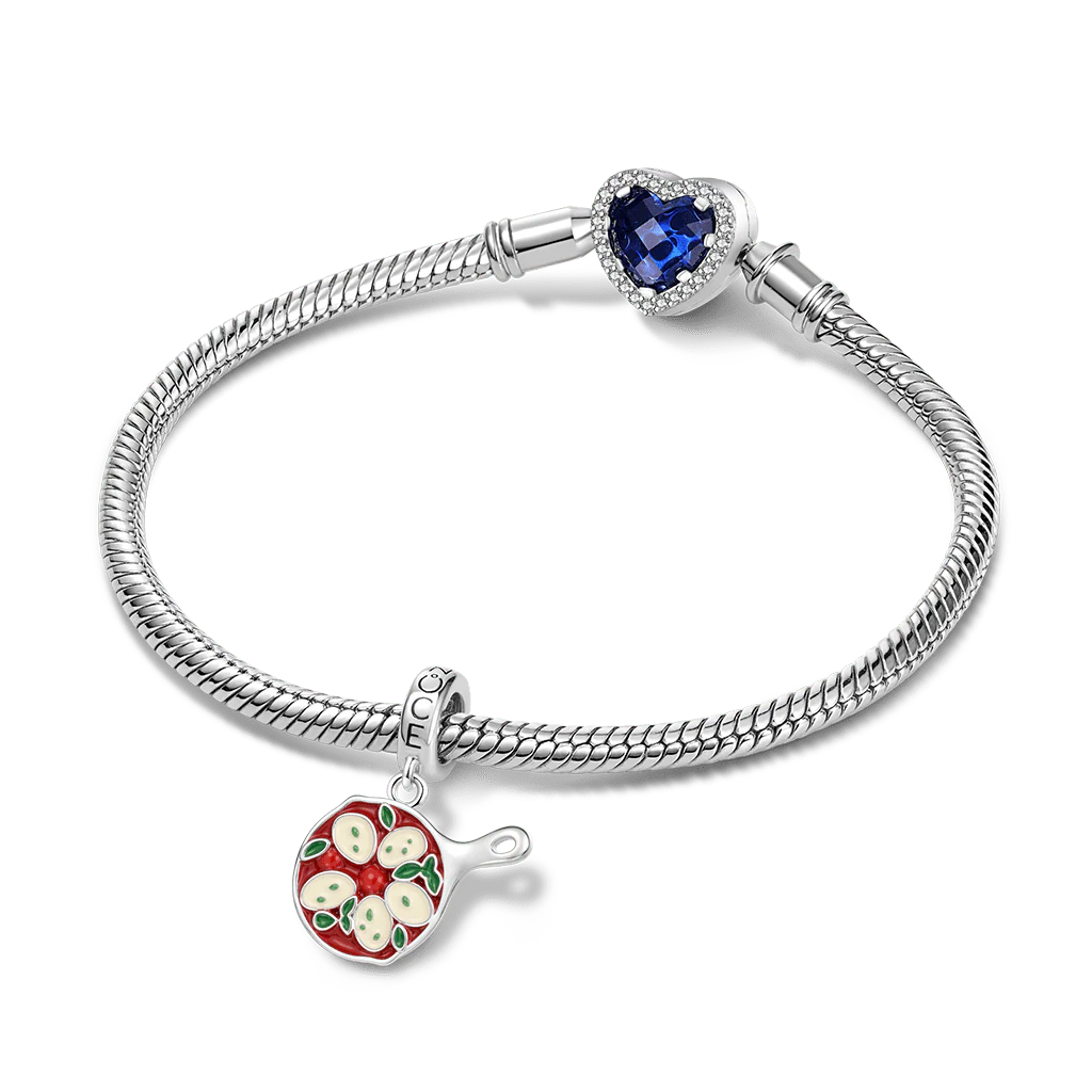 Gnoce Italian Dumpling Charm Platinum-plated Silver Blend - Image 3