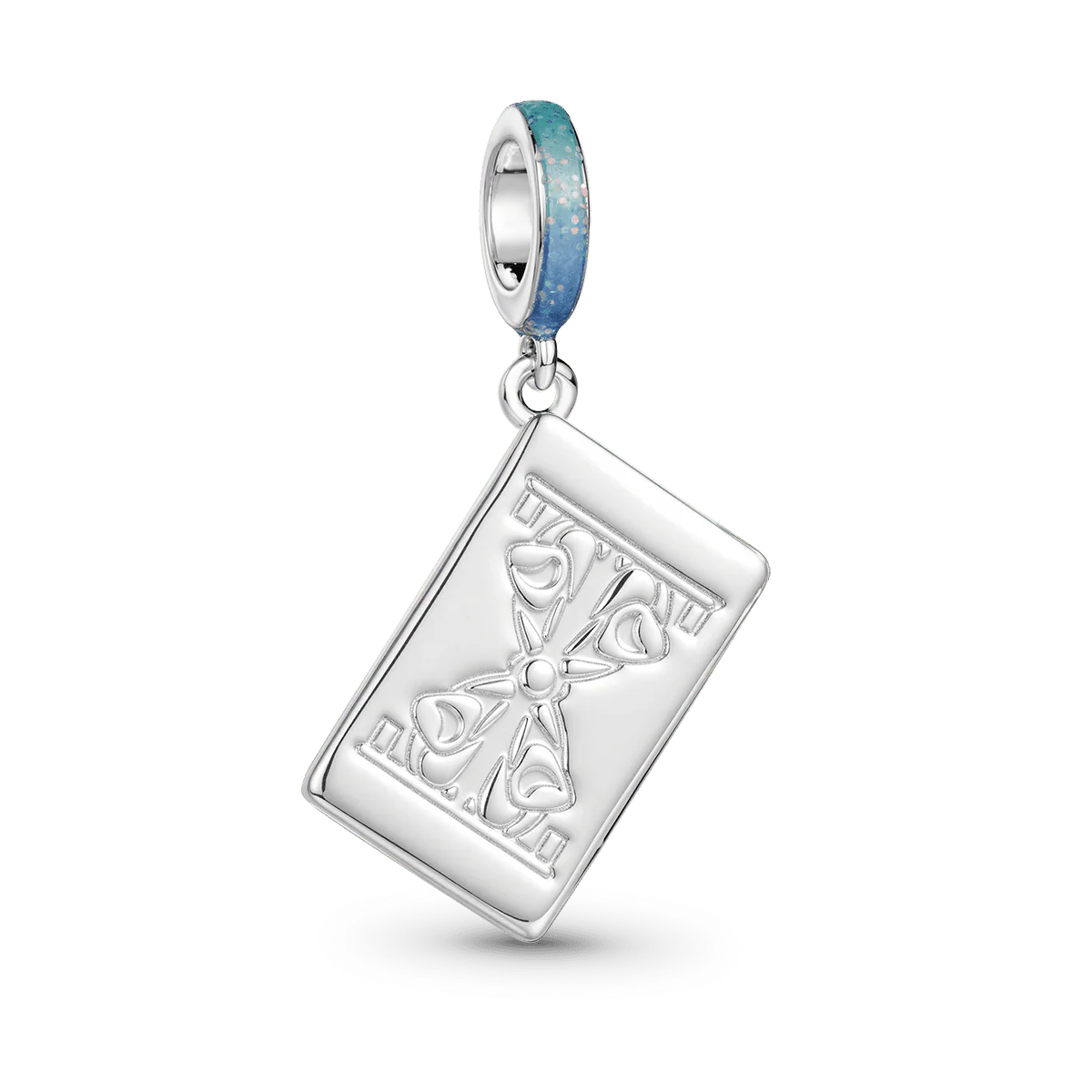 Gnoce Justice Tarot Glow-in-the-Dark Charm Platinum-plated Silver Blend - Image 6