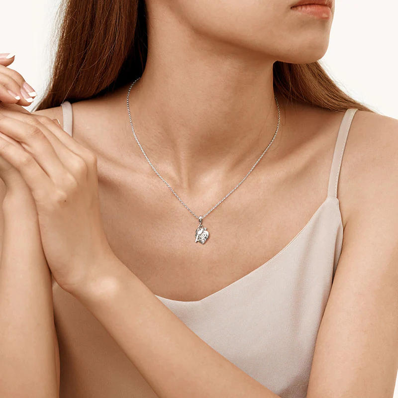 Gnoce Key to Your Heart Charm Platinum-plated Silver Blend - Image 6