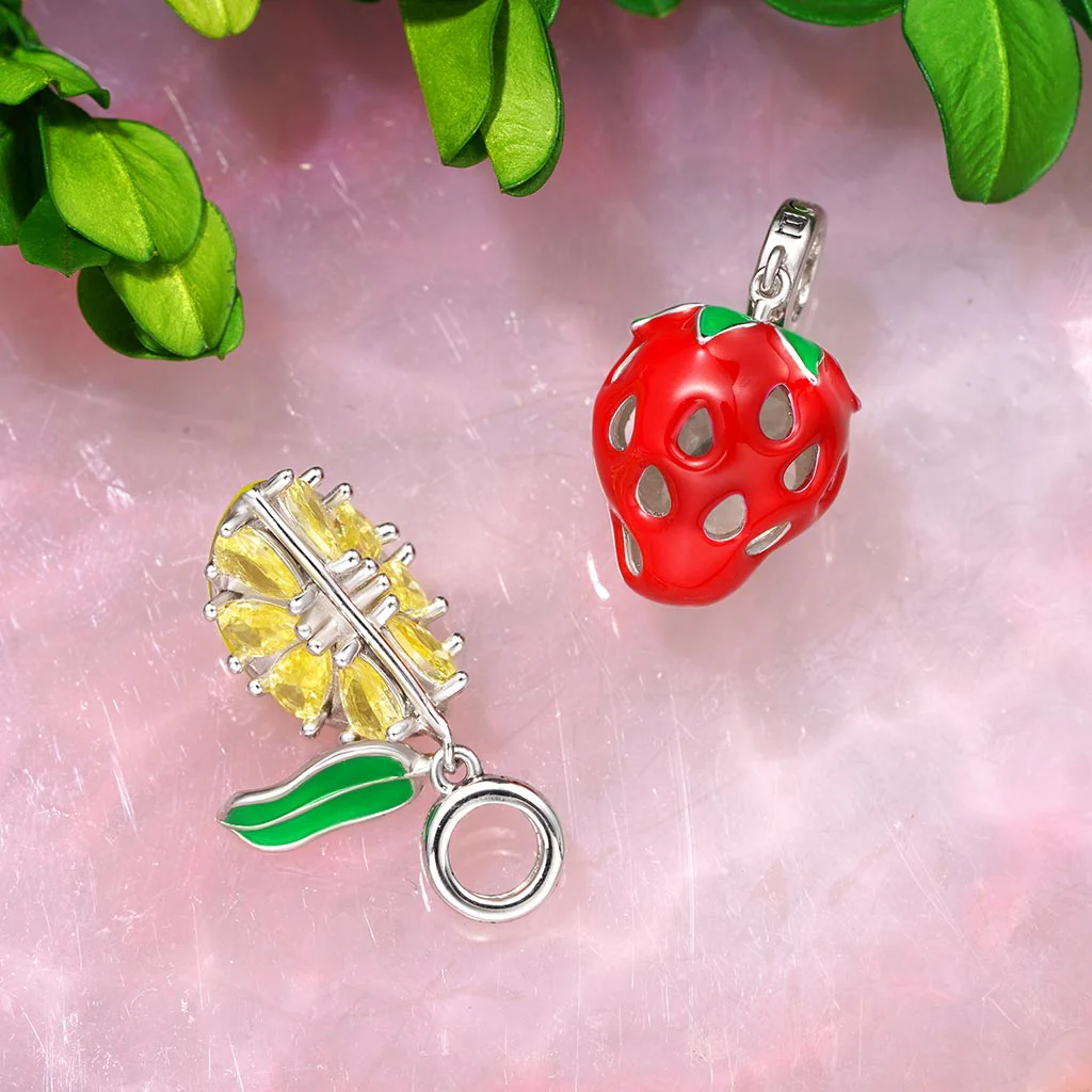 Gnoce Lemon Incense Charm Platinum-plated Silver Blend - Image 3