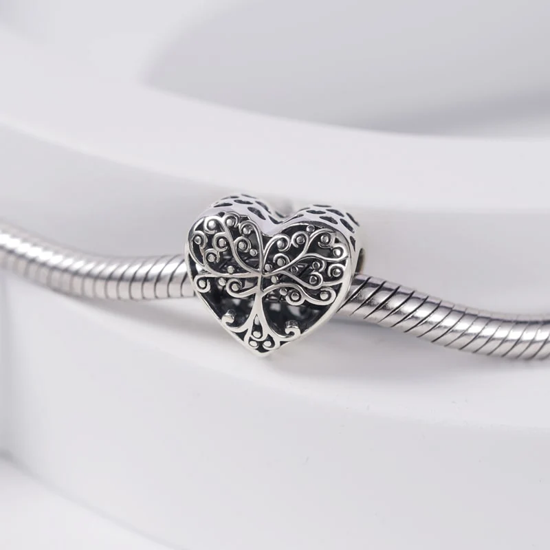 Life Tree Charm Bead Sterling Silver - Image 2