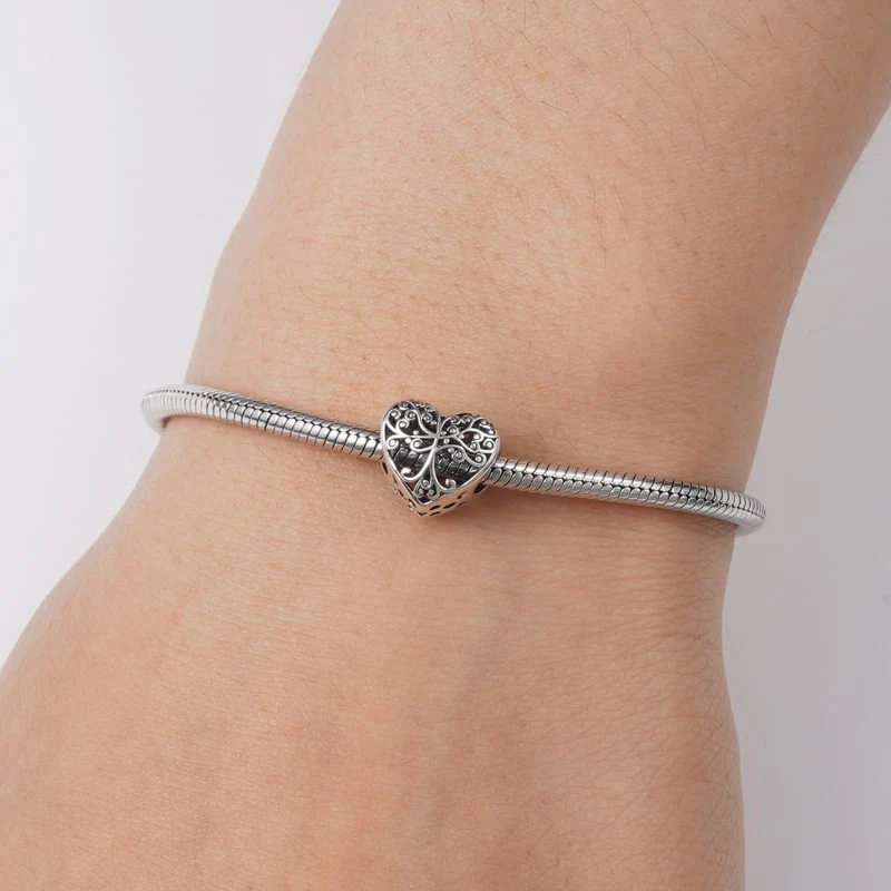 Life Tree Charm Bead Sterling Silver - Image 3