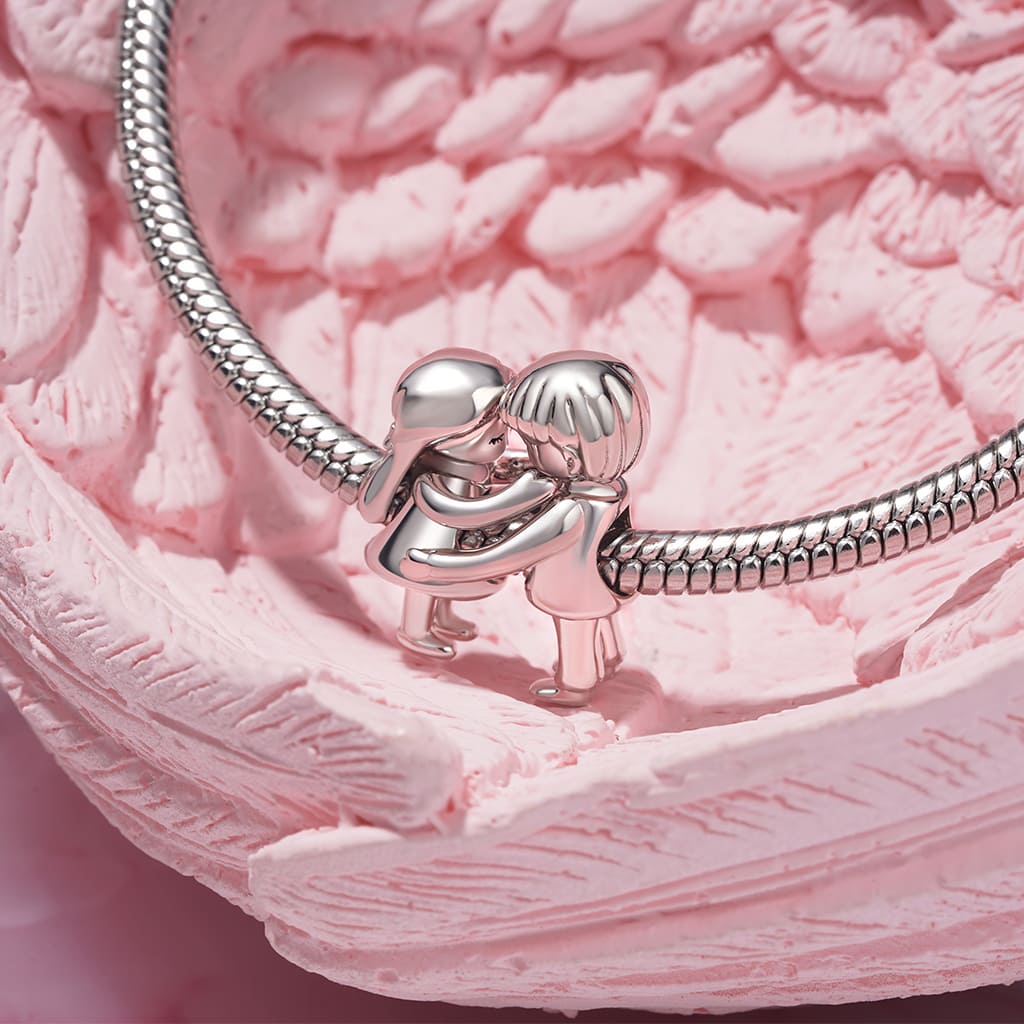 Gnoce Boy Charm Platinum-plated Silver Blend - Image 4