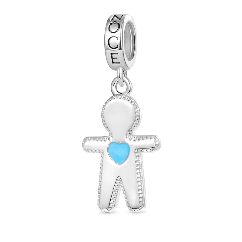 Gnoce Little Boy Pendant Dangle Charm