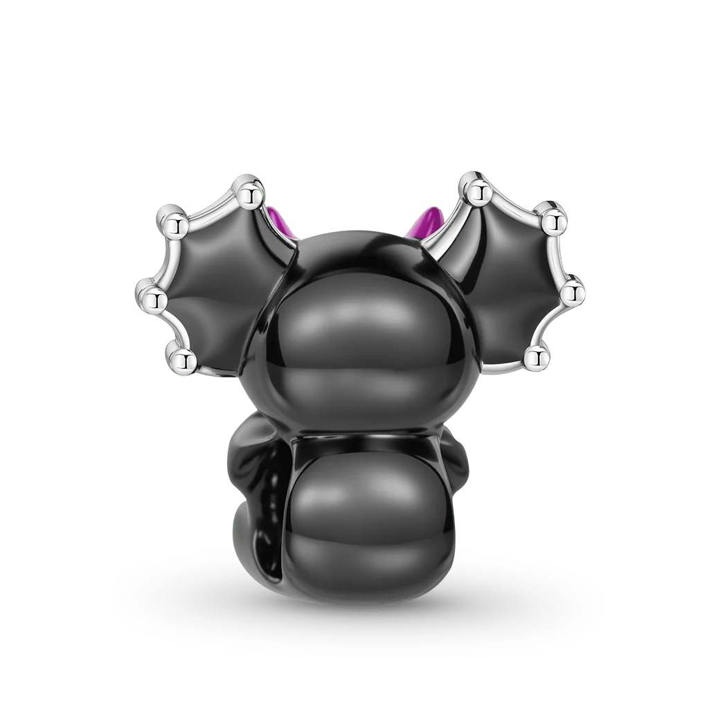 Gnoce Little Devil Embrace Love Charm Platinum-plated Silver Blend - Image 5