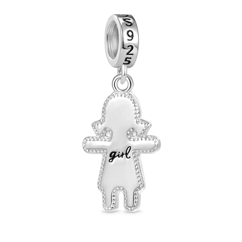 Gnoce Little Girl Pendant Dangle Charm - Image 2