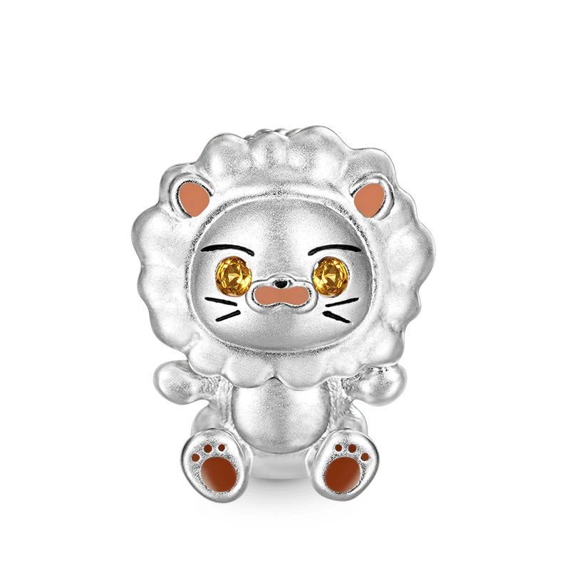 Gnoce Little Lion Animal Charm