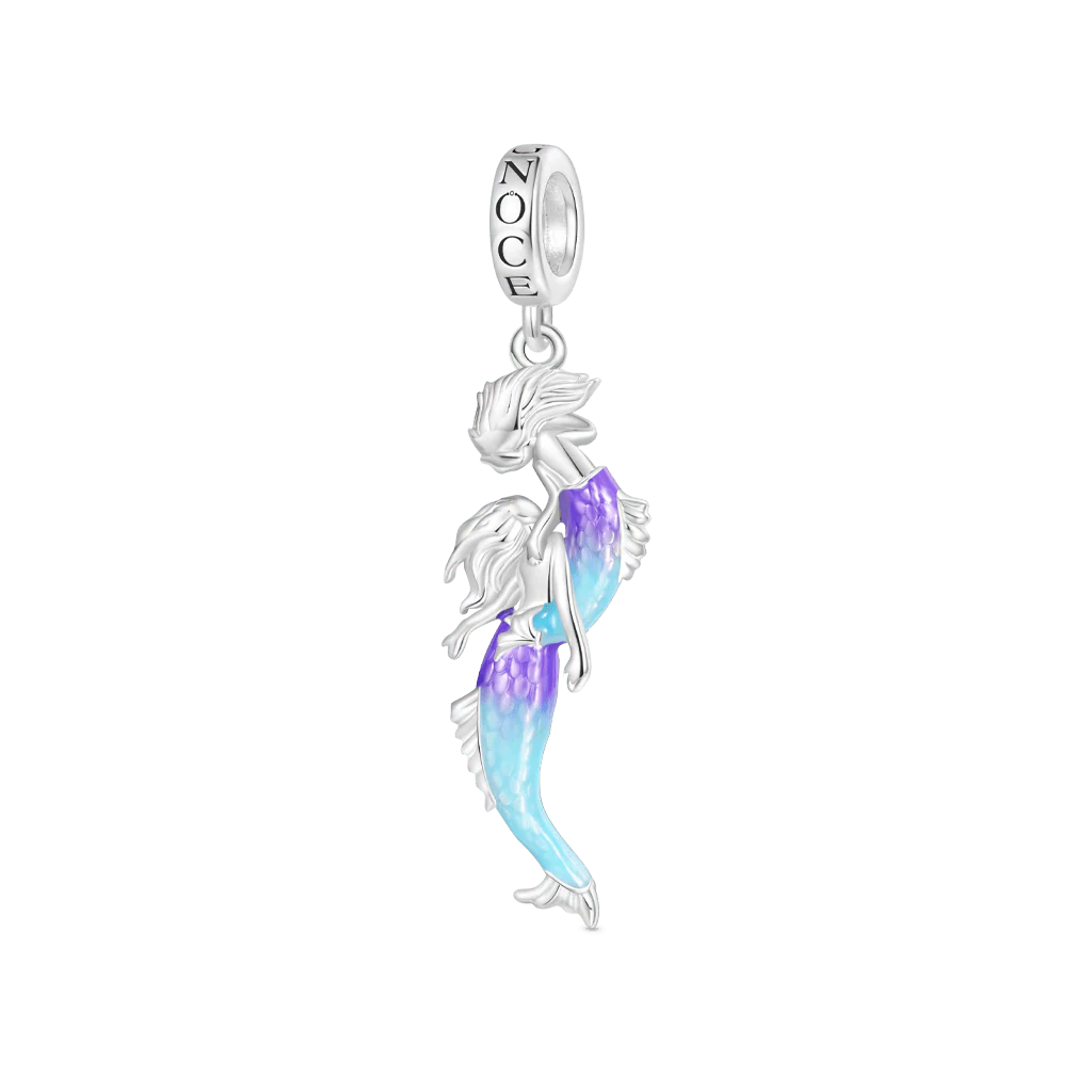 Gnoce Little Mermaid Sisters Pendant Dangle Charm