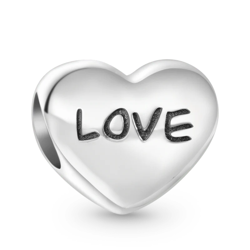 Gnoce Love Cat & Dog Heart Charm - Image 2