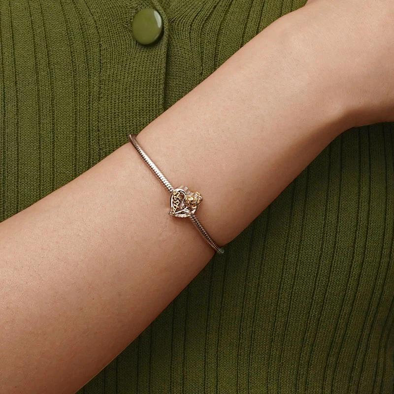 Gnoce Love Sister Heart Charm - Image 4
