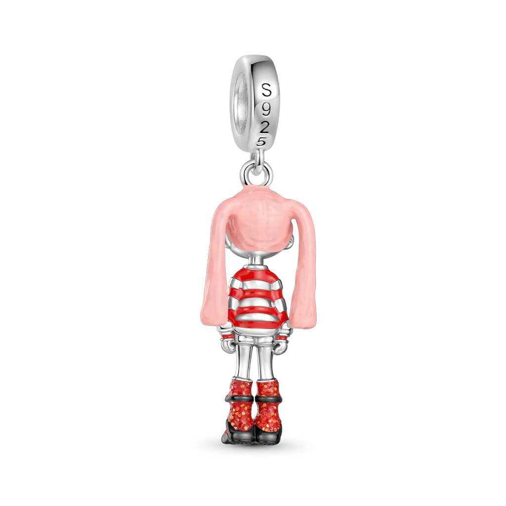 Gnoce Lovely Girl Pendant Dangle Charm - Image 5