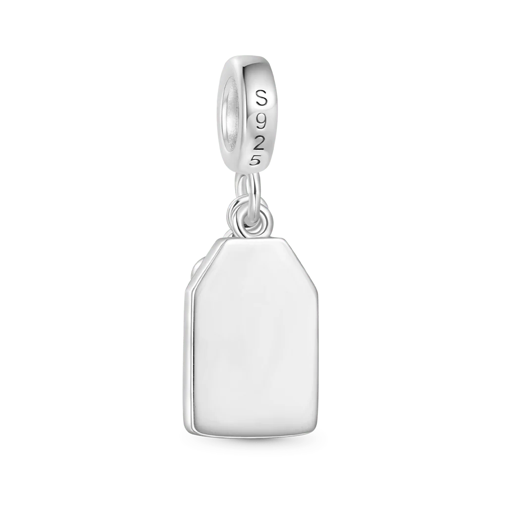 Gnoce Lucky Amulet Ukiyo-e Charm Platinum-plated Silver Blend - Image 2