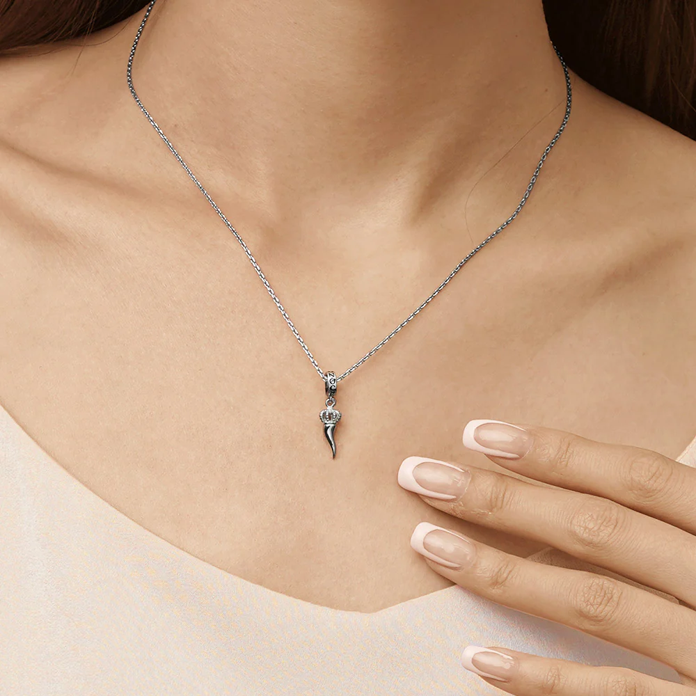 Gnoce Lucky Horn Pendant Dangle Charm - Image 5