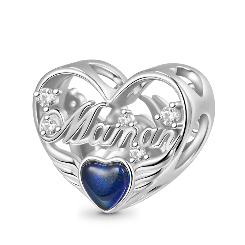 Gnoce Maman Mood Heart Charm - Image 2