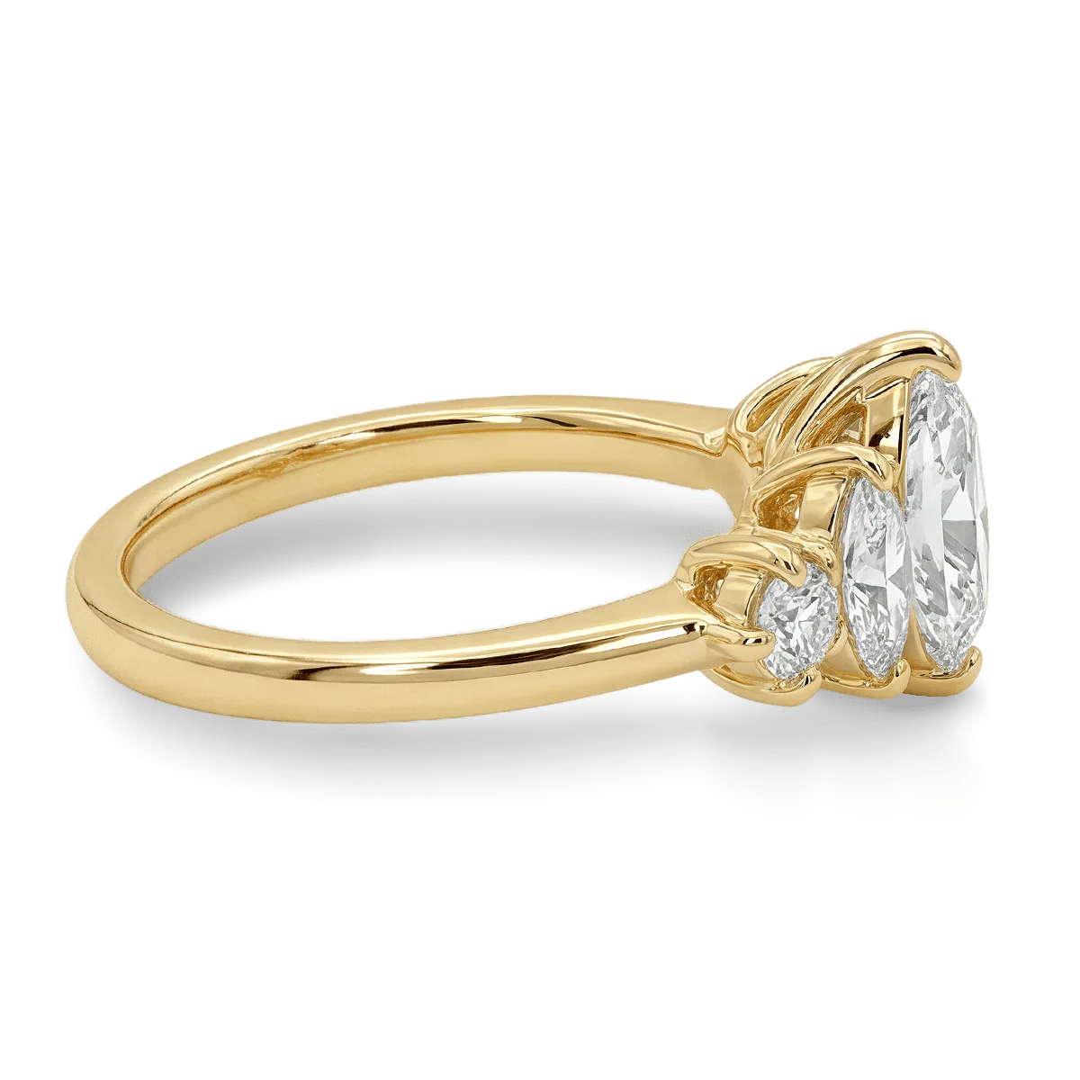 Gnoce  Marquise-Cut Engagement Ring - Image 5