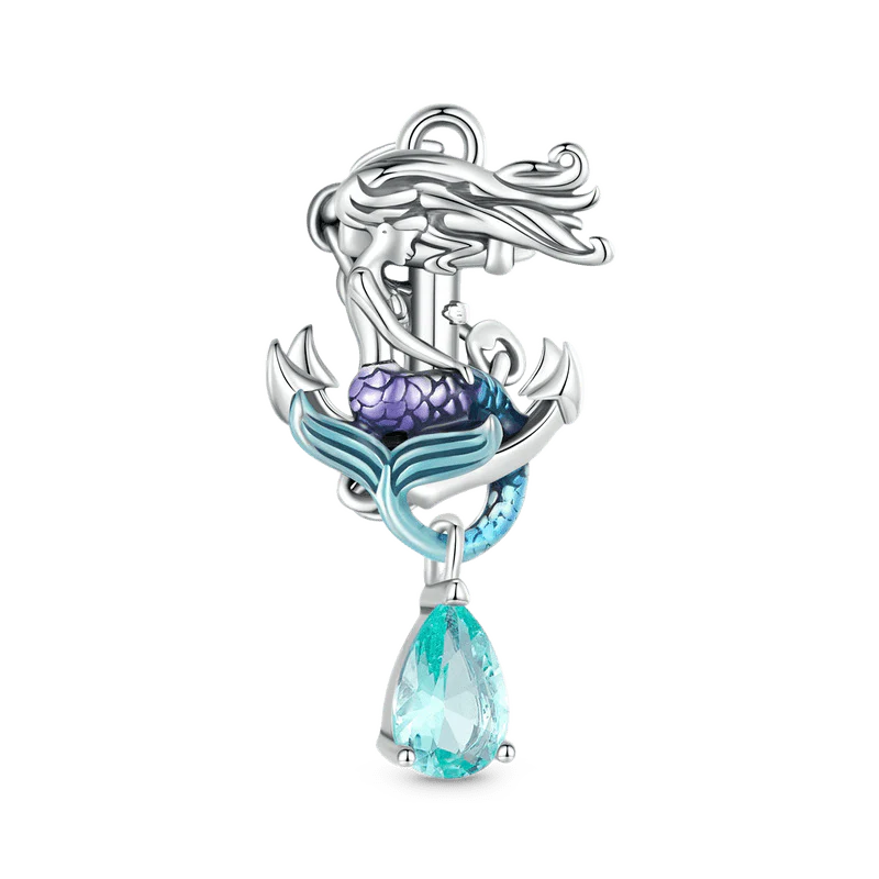 Gnoce Mermaid on Anchor Charm