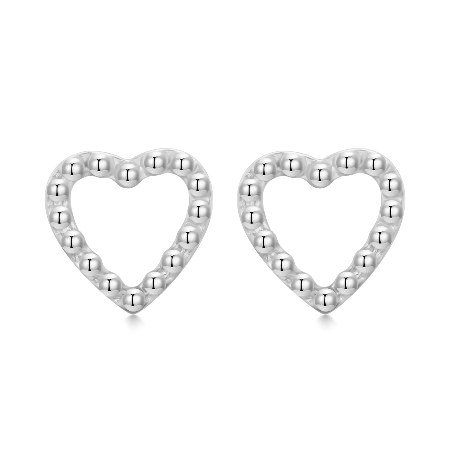 Gnoce Mini Heart Stud Earrings