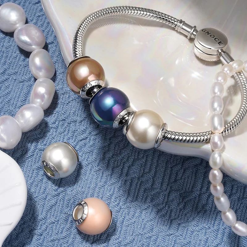 Gnoce Classic Mocha Pearl Charm - Image 3