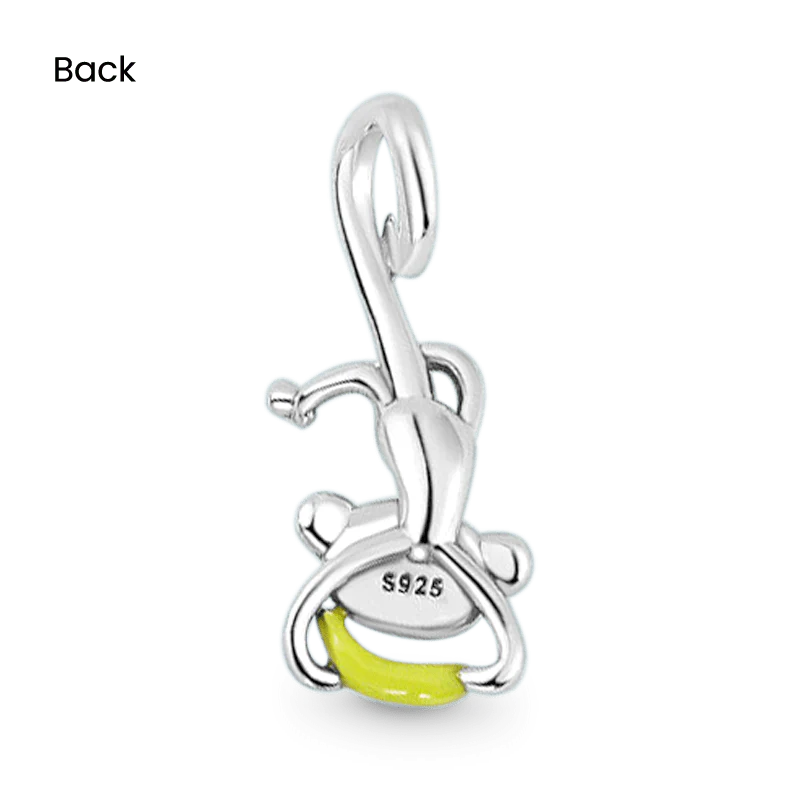Gnoce Cute Playful Monkey Charm - Image 2