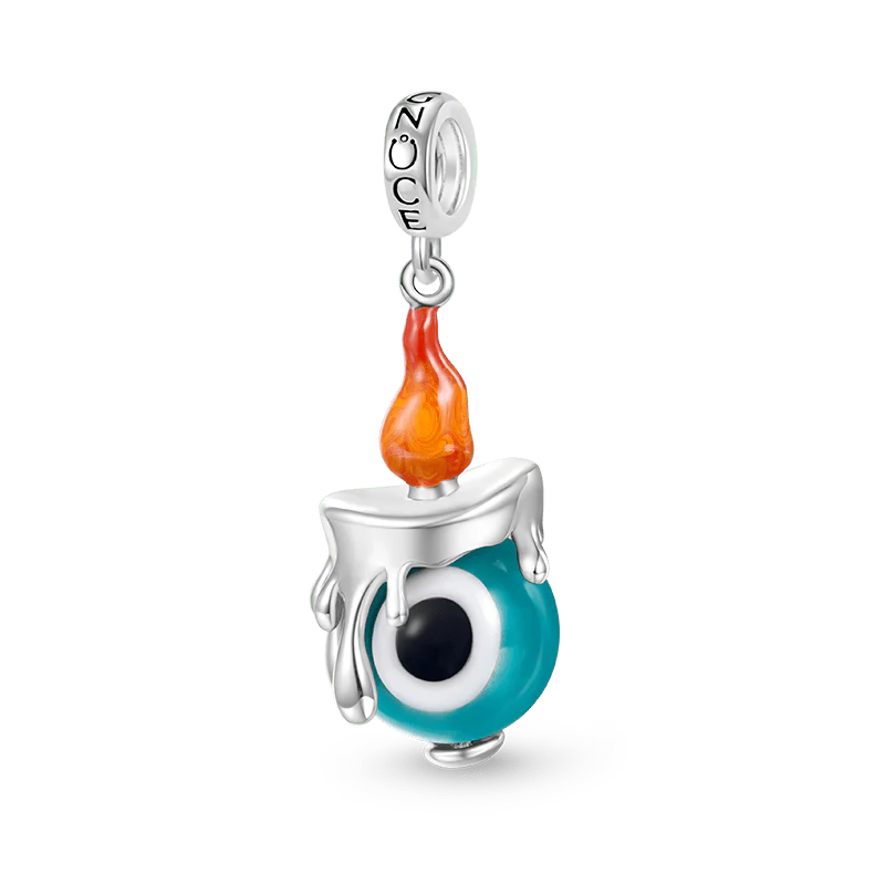 Gnoce Halloween Monster Eye Candle Pendant Dangle Charm