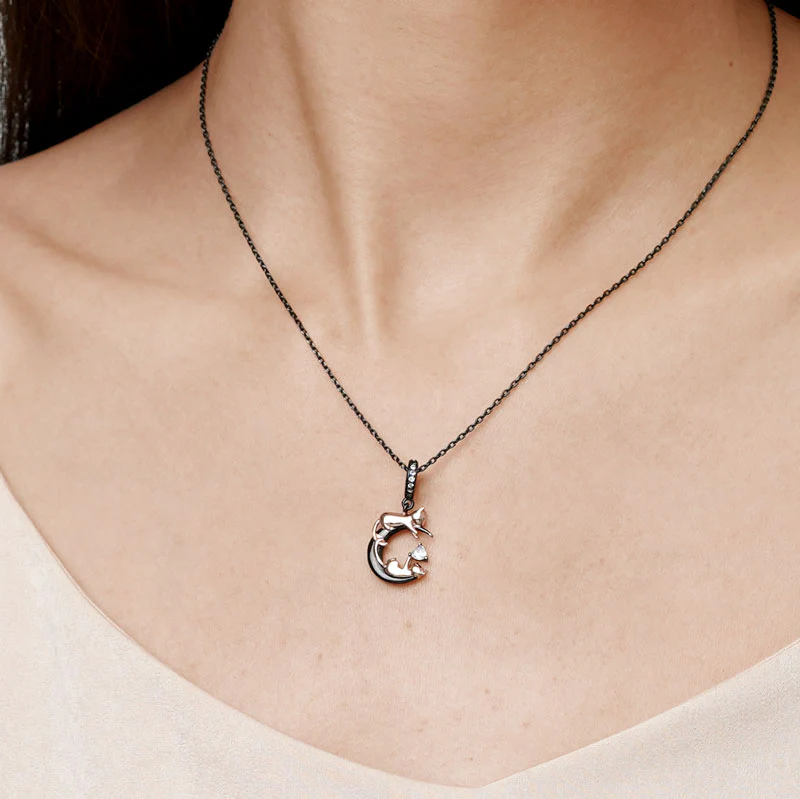 Gnoce Moon&Cats Pendant Dangle Charm - Image 6