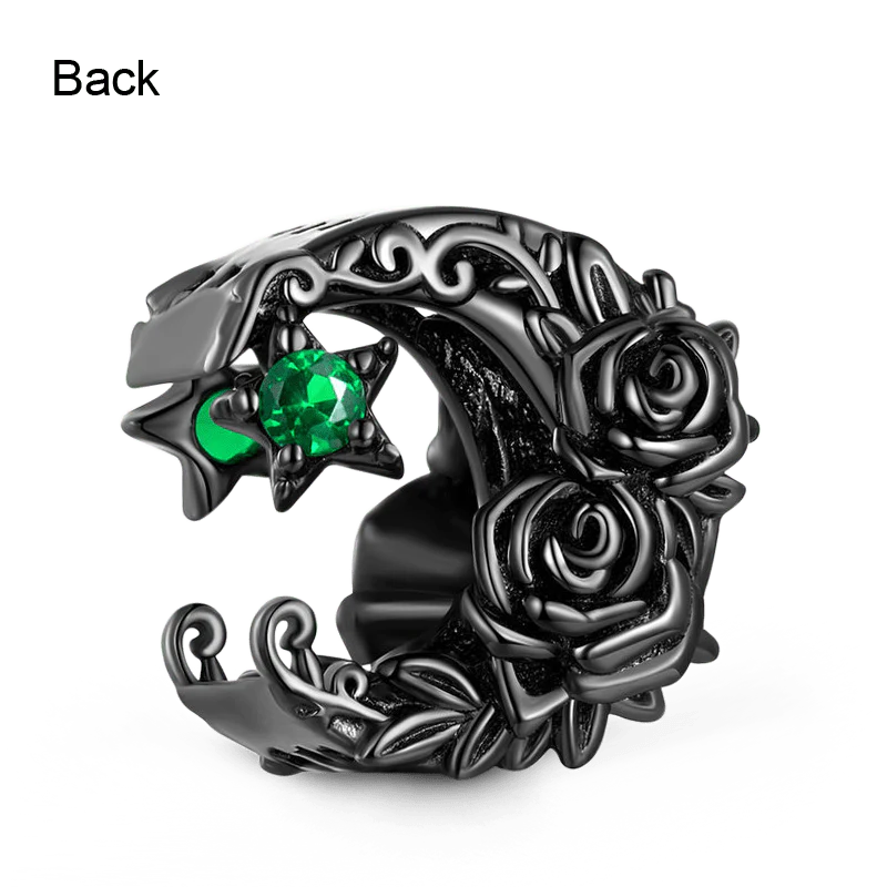 Gnoce Dark Moon Rose Charm - Image 2