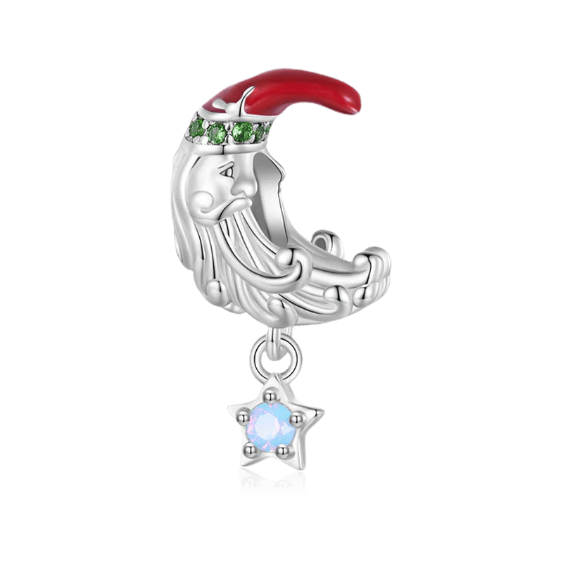 Gnoce Moonlight Santa Claus Charm