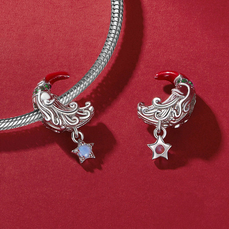 Gnoce Moonlight Santa Claus Charm - Image 2