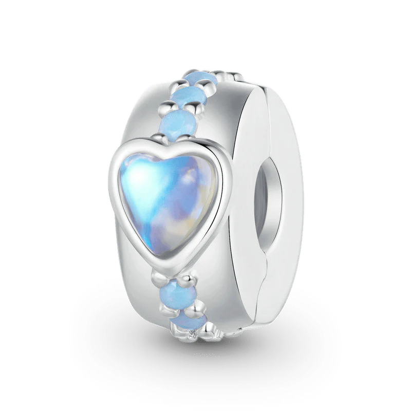 Gnoce Magic Moonstone Heart Stopper Charm