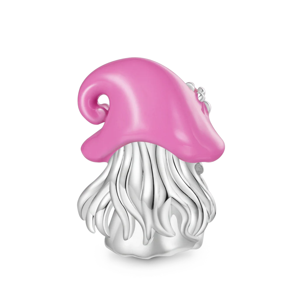 Gnoce Warm Mother's Day Gnome Charm Platinum-plated Silver Blend - Image 2