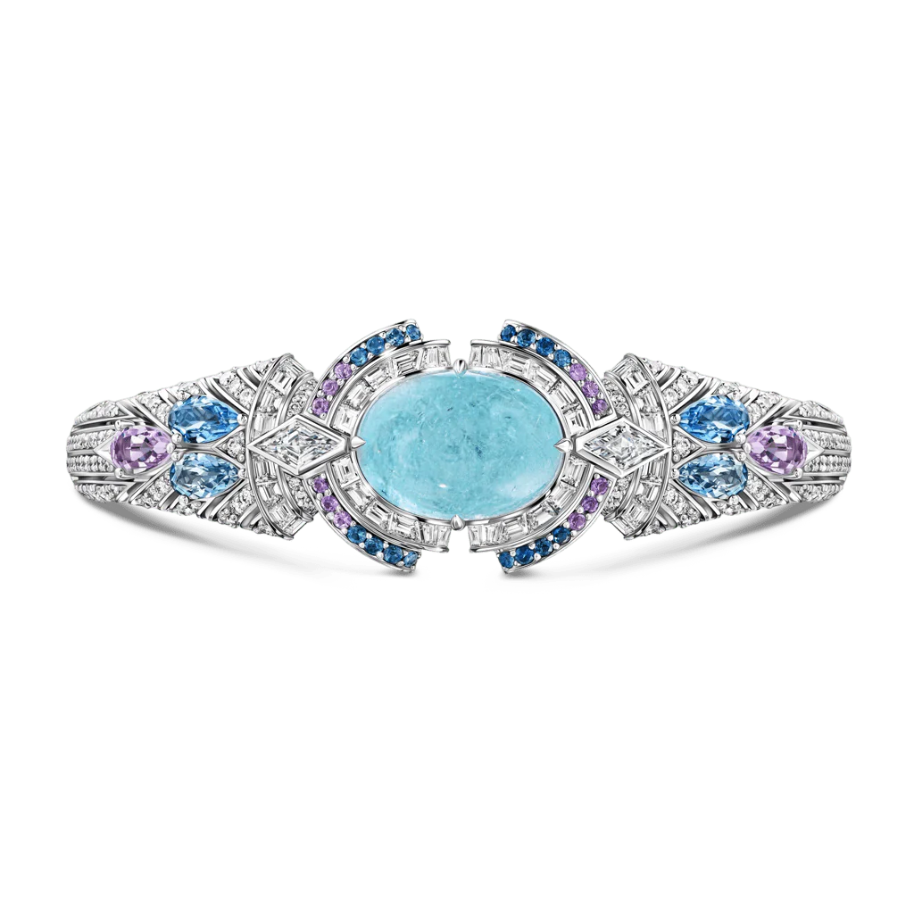 Gnoce Vintage-Inspired Multi-Blue Gemstone Ring