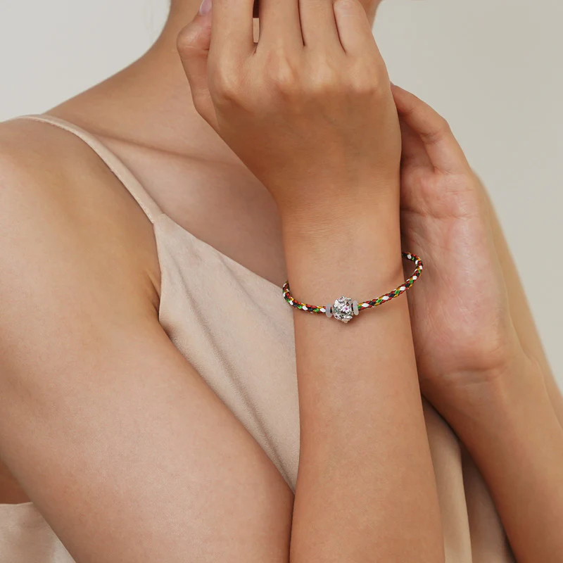 Gnoce Multicolor Basic Bracelet with 2 Pieces of Stoppers - Image 5
