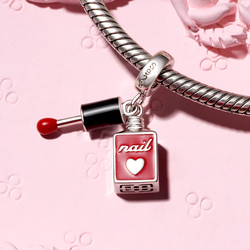 Gnoce Nail Polish Double Charm Platinum-plated Silver Blend - Image 3