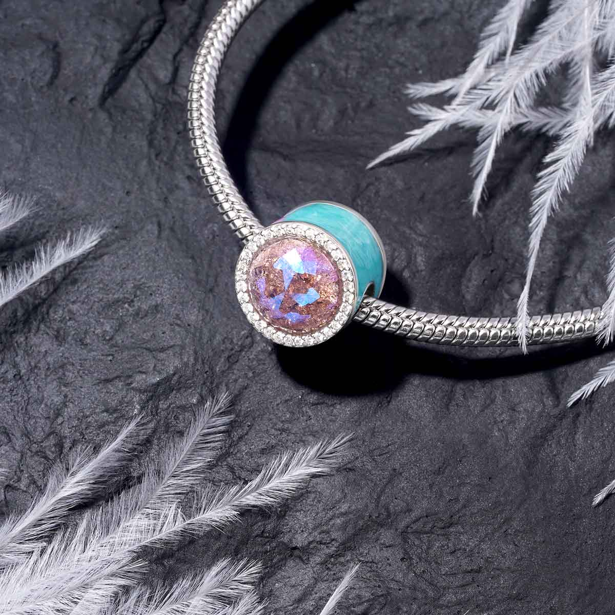 Gnoce Sparkling Pink & Blue Charm - Image 3
