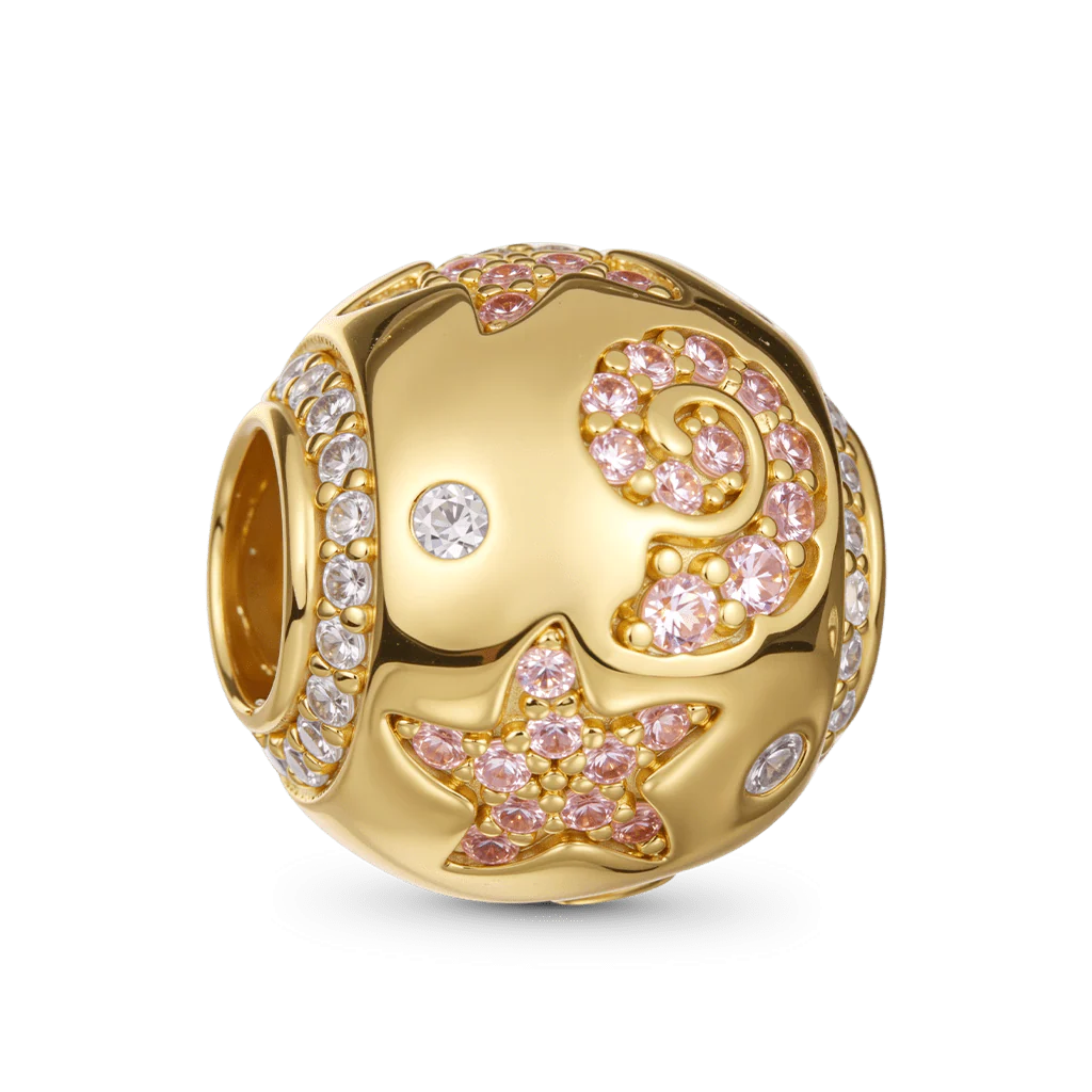 Gnoce Ocean Shell Charm Platinum-plated Silver Blend - Image 5