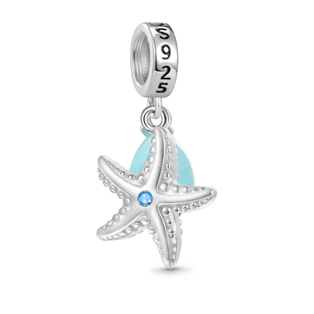 Gnoce Ocean Starfish Pendant Dangle Charm - Image 2