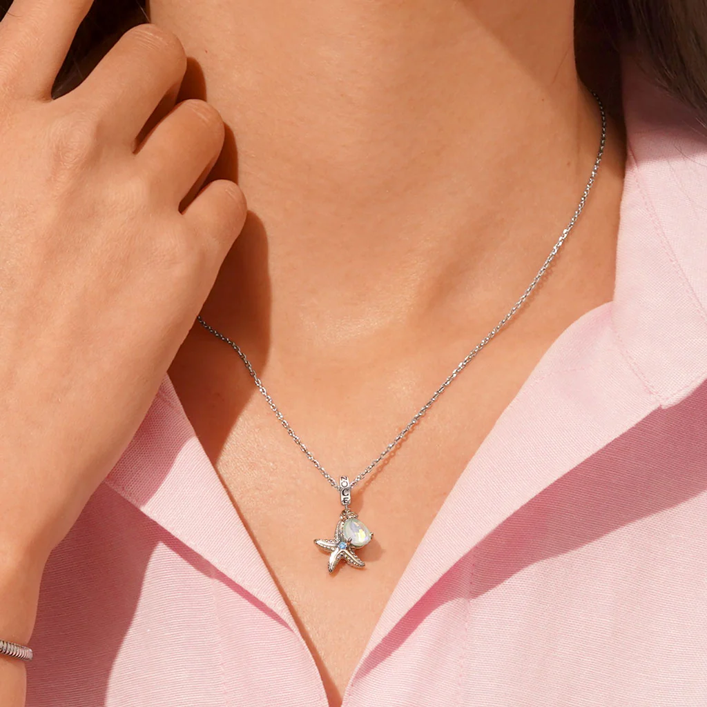 Gnoce Ocean Starfish Pendant Dangle Charm - Image 5