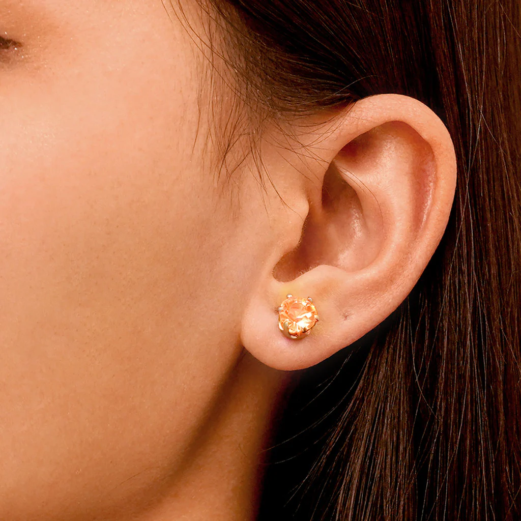 Gnoce Orange Party Light-up LED Stud Earring - Image 7
