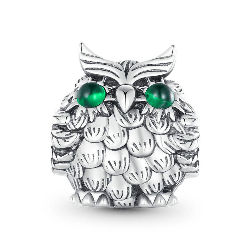 Gnoce Vintage Owl Charm