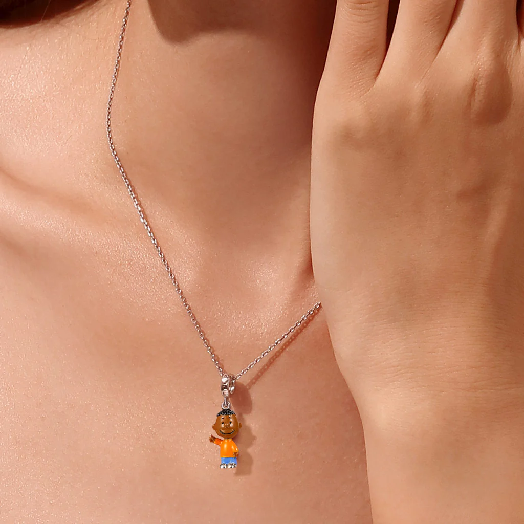 Gnoce Peanuts Franklin Pendant Dangle Charm - Image 6
