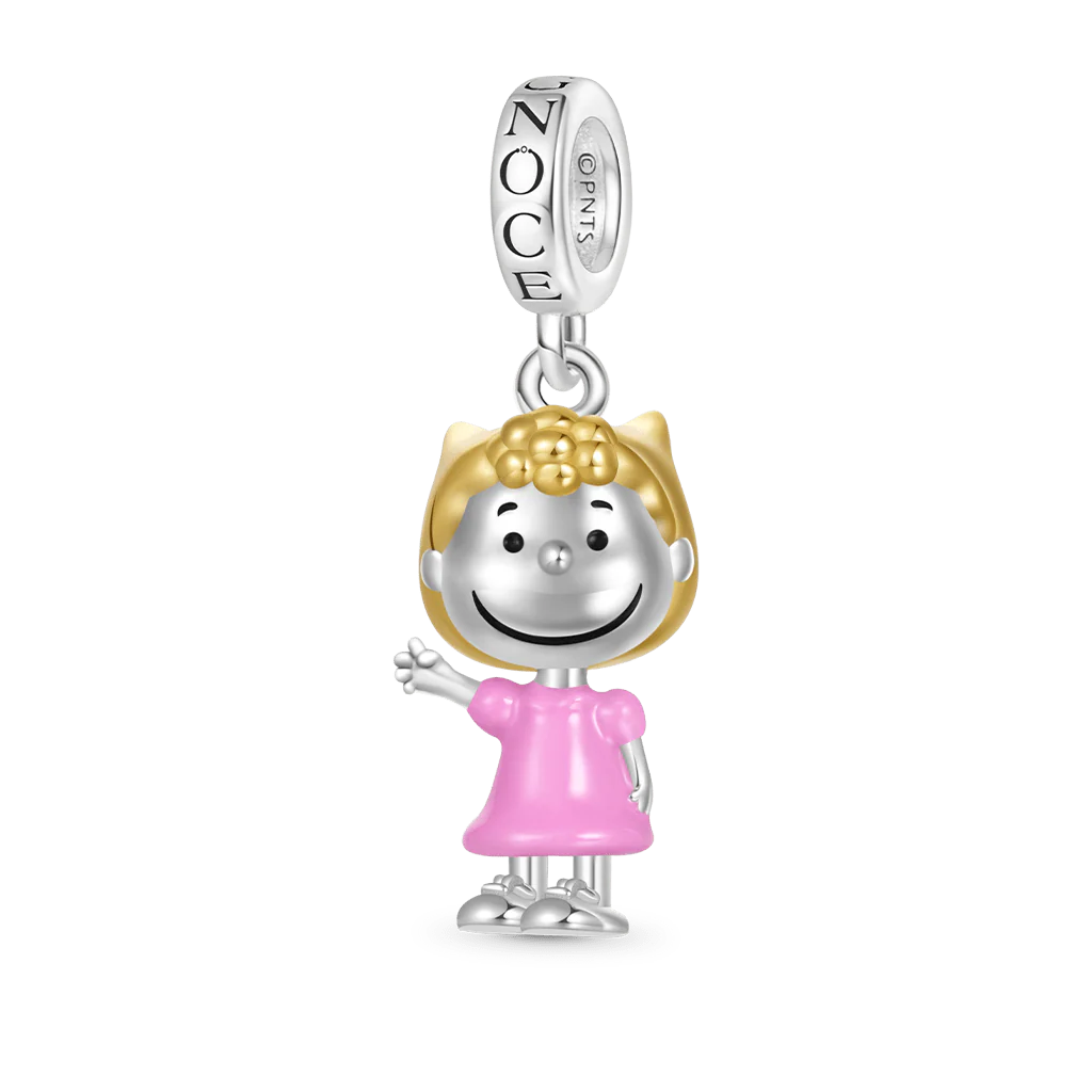 Gnoce Peanuts Sally Brown Pendant Dangle Charm