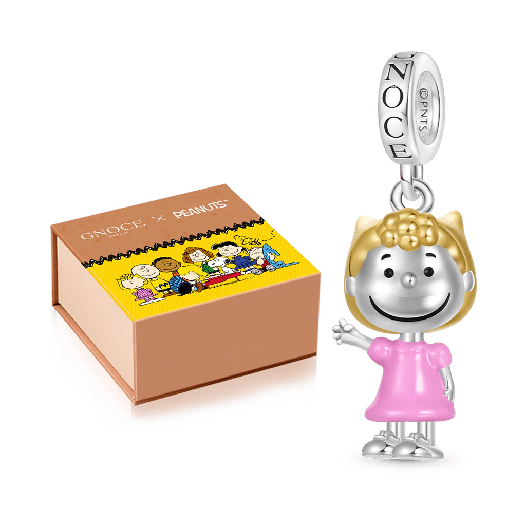 Gnoce Peanuts Sally Brown Pendant Dangle Charm - Image 2