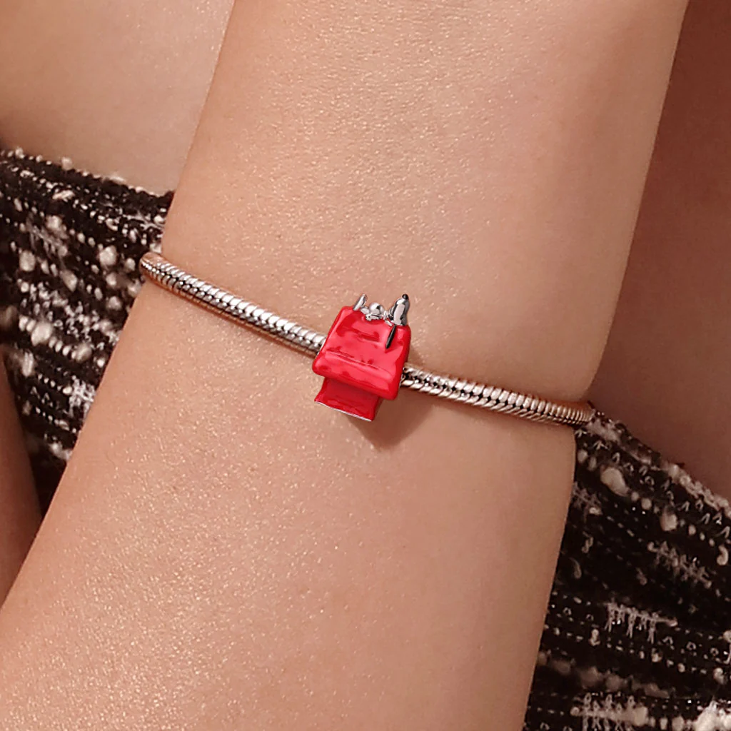 Gnoce Peanuts Snoopy Dog House Charm - Image 6